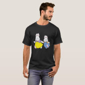 T-shirt Max et décorations d'anniversaire Ruby Bunny (Devant entier)