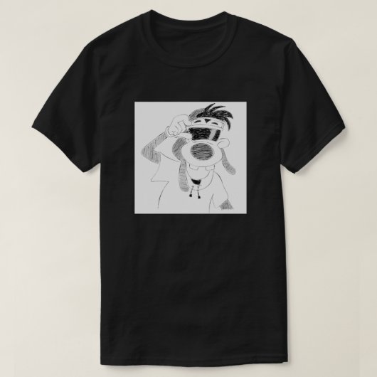 T-shirt Max Goofy Sketch - Un film génial (Design devant)