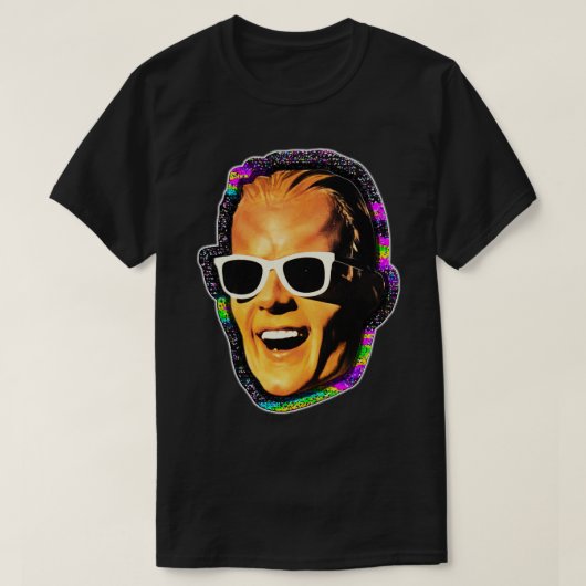 T-shirt MAX HEADROOM 80s Cult TV Show (Design devant)