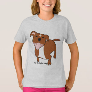 T-shirt Max the Shelter Chien Big & Happy Tee