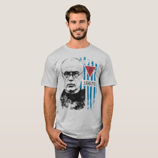 T-shirt Maximilian Kolbe (Devant entier)