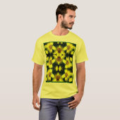 T-shirt Maximillian Sunflower Art Abstrait (Devant entier)