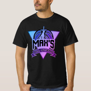 T-shirt Max's All Stars Midnight Gradient Nouveau logo T-S
