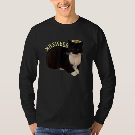 T-shirt Maxwell le chat Tuxedo Mème 1 (Devant)