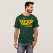 T-shirt May Open Source programmation drôle devops linu (Devant entier)