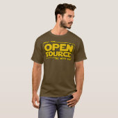 T-shirt May Open Source programmation drôle devops linu (Devant entier)