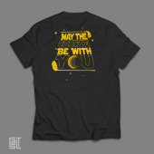 T-shirt May the Course Be With You Funny Golf
