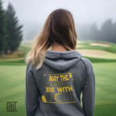 T-shirt May the Course Be With You Funny Golf