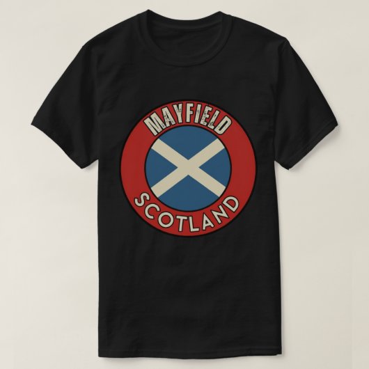T-shirt Mayfield, Écosse (Design devant)