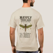T-shirt Mayfly Tour 2025 (Dos)