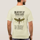 T-SHIRT MAYFLY TOUR 2025 TEE (Dos)