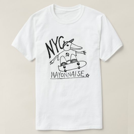 T-shirt Mayonnaise NYC (Design devant)