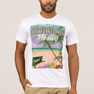 T-shirt Mazatlan Beach Mexico Beach affiche de voyage