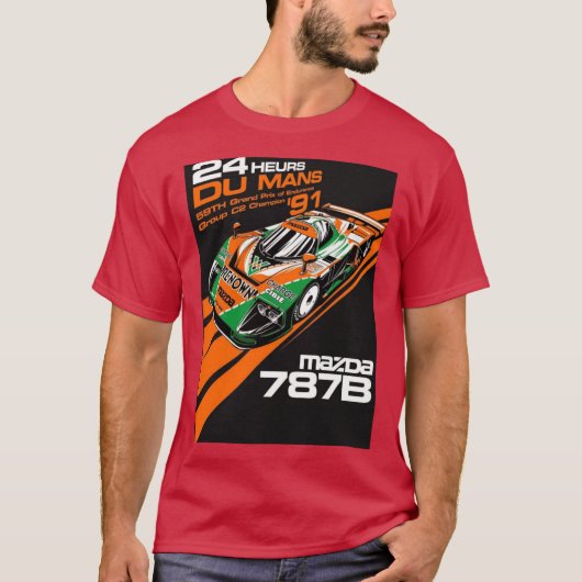 T-shirt mazda 787B (Devant)