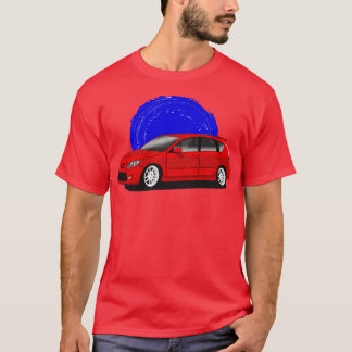 T-shirt Mazda rouge 3 MPS
