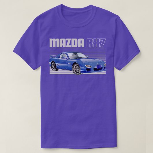 T-SHIRT MAZDA RX7 1 (Design devant)