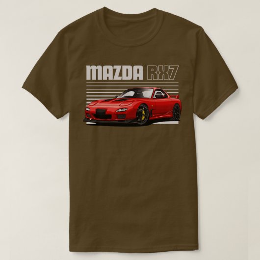 T-SHIRT MAZDA RX7 2 (Design devant)