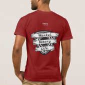 T-shirt Mazda RX-7 : Chemises foncées - Wankel. Rotatoire. (Dos)
