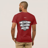 T-shirt Mazda RX-7 : Chemises foncées - Wankel. Rotatoire. (Dos entier)
