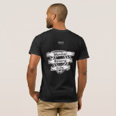T-shirt Mazda RX-8 : Chemises foncées - Wankel. Rotatoire. (Dos entier)