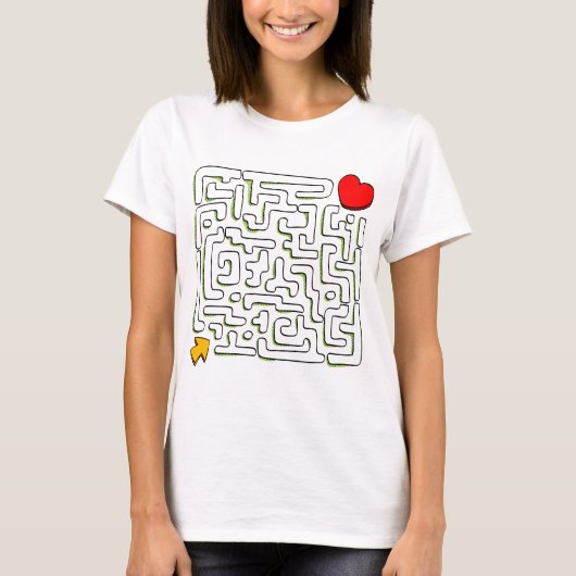 T-shirt Maze d'amour (Devant)