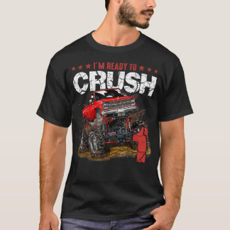 T-shirt mb 1er Anniversaire Je suis prêt Crush Monster Tru