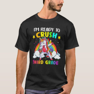 T-shirt Mb Je suis prêt à écraser la licorne de 3ème catég