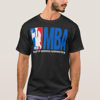 T-shirt MBA Graduation Cadeau Basketball Thème Pun Grad Ca