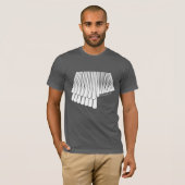 T-shirt Mbira lisse (Devant entier)