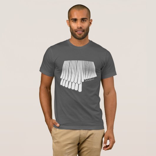 T-shirt Mbira lisse (Devant entier)