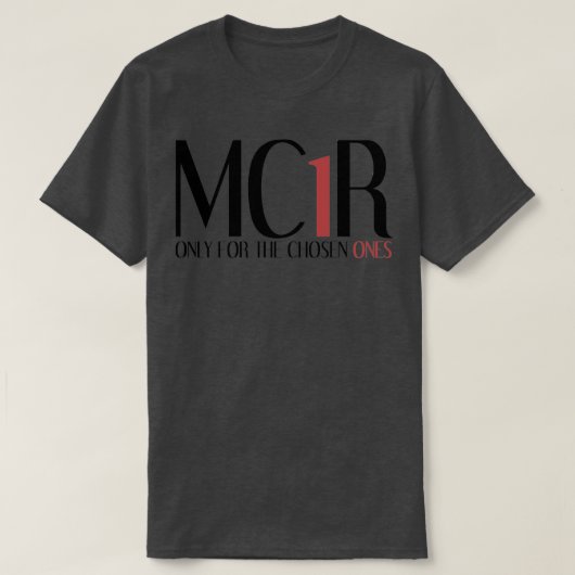 T-shirt MC1R Tête rouge 2 (Design devant)