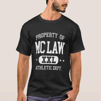 T-shirt MC Law Retro Athletic Property Dept
