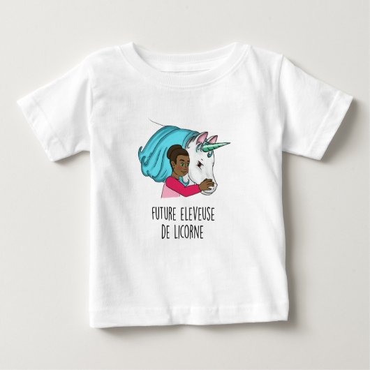 T-shirt MC "Licorne-opeenhoping" (Voorkant)