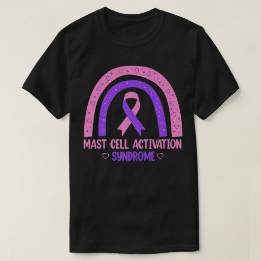 T-shirt MCAS Syndrome d'activation des cellules (Design devant)