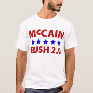 T-shirt McCain Bush 2,0
