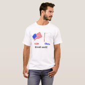 T-shirt McCain ou Obama.  Asse'ont indiqué ! (Devant entier)