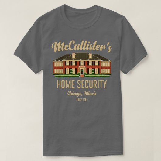 T-shirt McCallisters Home Security (Design devant)