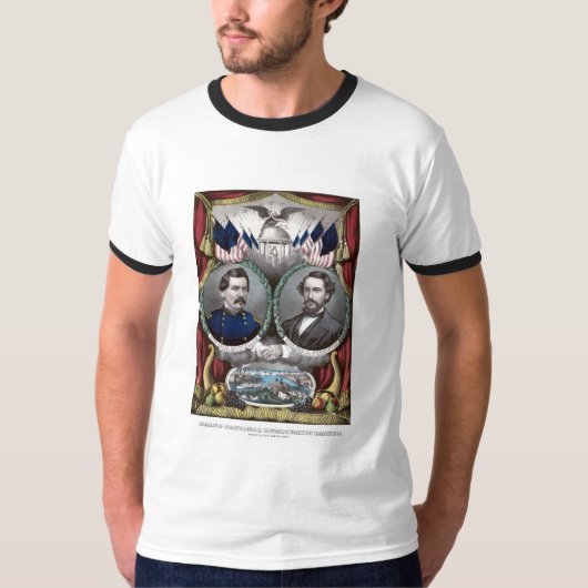 T-shirt McClellan et affiche de campagne de Pendleton (Devant)