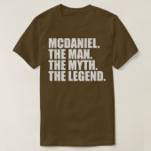 T-shirt McdanielMcdaniel Nom de famille Mcdaniel nom de fa (Design devant)
