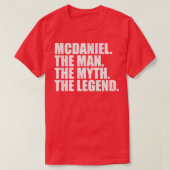 T-shirt McdanielMcdaniel Nom de famille Mcdaniel nom de fa (Design devant)