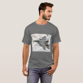 T-shirt McDonnell Douglas F-15 Eagle (Devant entier)