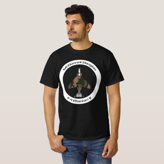 T-shirt McDonnell Douglas F-4 Phantom II (Devant entier)