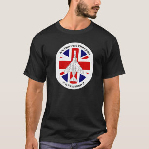 T-shirt McDonnell Douglas F 4 Phantom II Royaume-Uni