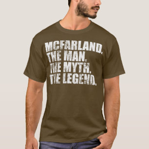 T-shirt McfarlandMcfarland Nom de famille Mcfarland nom de
