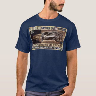 T-shirt McFly et marques Brown