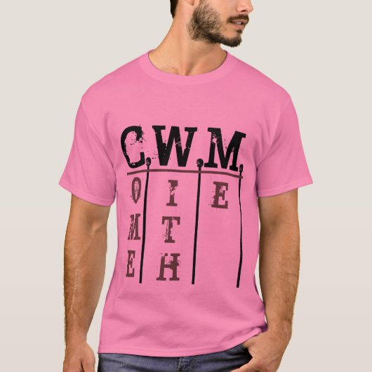 T-shirt MCG rose (Devant)