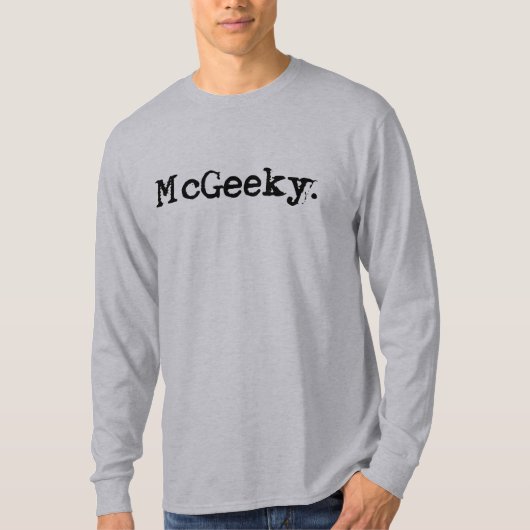 T-shirt McGeeky T (Devant)