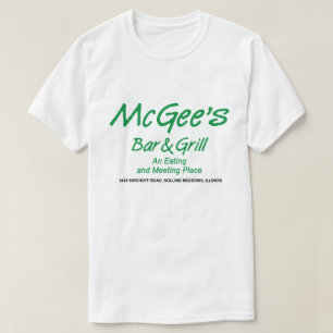 T-shirt McGee's Bar & Grill, Rolling Meadows, Illinois