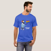 T-shirt McGuffin Puffin Pride (Devant entier)