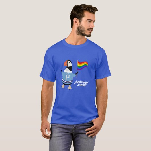 T-shirt McGuffin Puffin Pride (Devant entier)